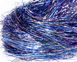 Fine 3D Tinsel Hair, Dark Violet UVR / 84